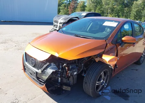 2020 Nissan Versa Sv Xtronic Cvt из США, поврежденный, VIN 3N1CN8EV2LL802075